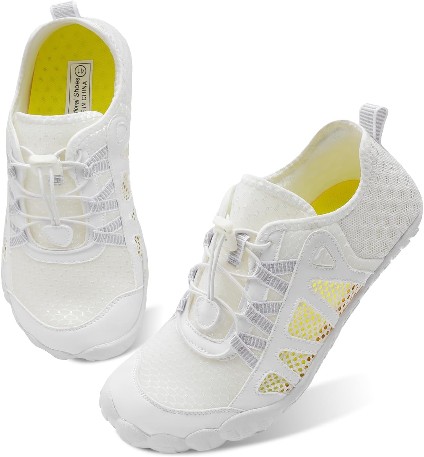 

Водные кроссовки Centipede Demon для женщин и мужчин, быстро сохнущие, для босоногой носки, для пляжа, хайкинга, дайвинга, лодок, реки и водных видов спорта, белый