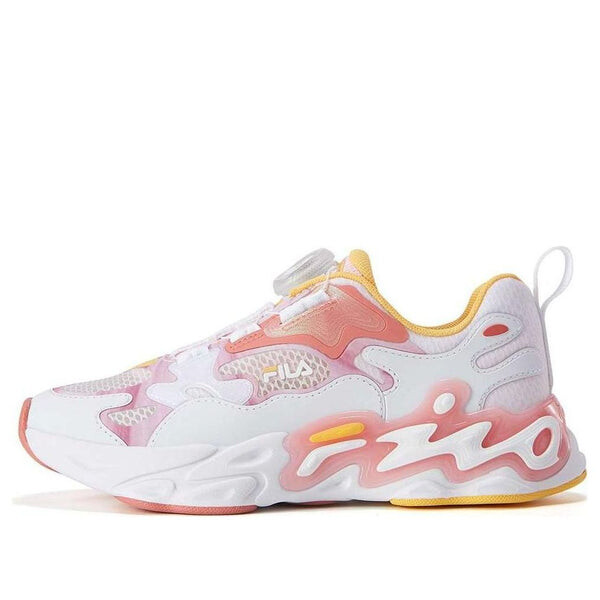 

Кроссовки fashion running sneakers 'white pink' Fila, белый