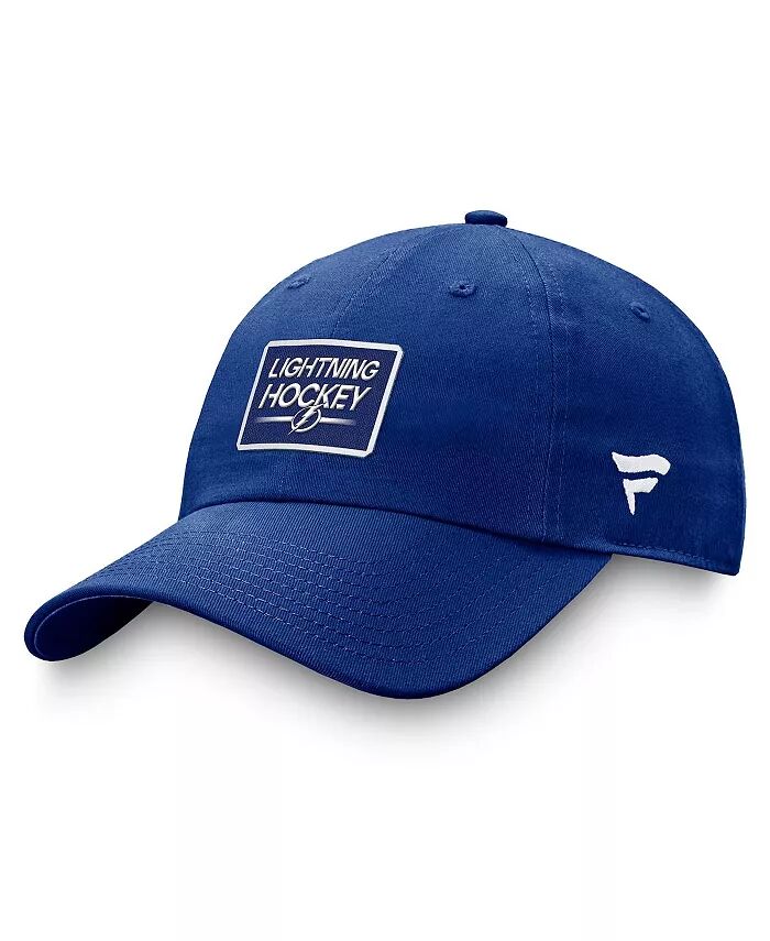 

Мужская синяя регулируемая шляпа Tampa Bay Lightning Authentic Pro Prime Fanatics, синий