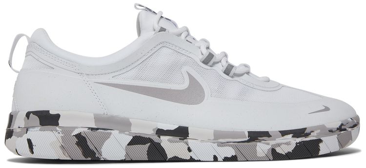 

Кроссовки Nike Nyjah Free 2 SB 'White Grey Camo', белый