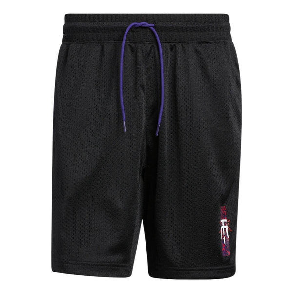 

Шорты men's stripe printing lacing sports shorts black Adidas, мультиколор