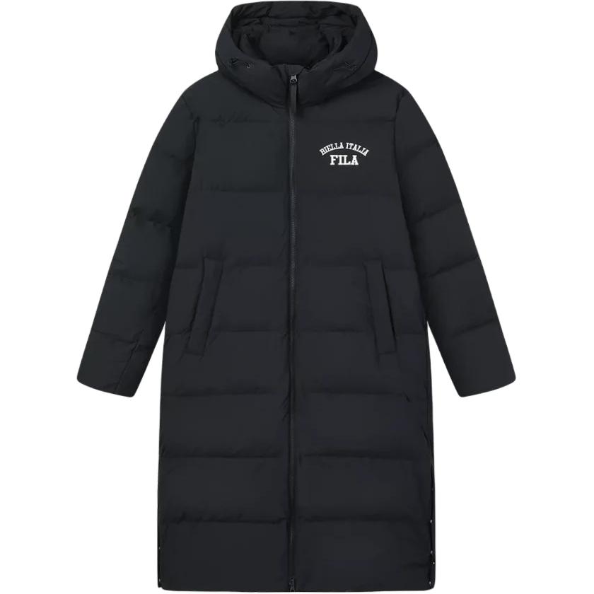 

FILA Оригинальная пуховая куртка унисекс черная, Black