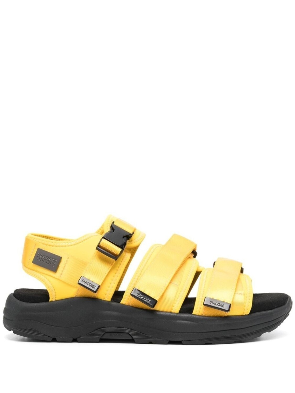 

Suicoke сандалии с ремешками, желтый