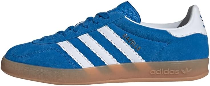 

Мужские кроссовки adidas Originals Gazelle Indoor, белый/голубой