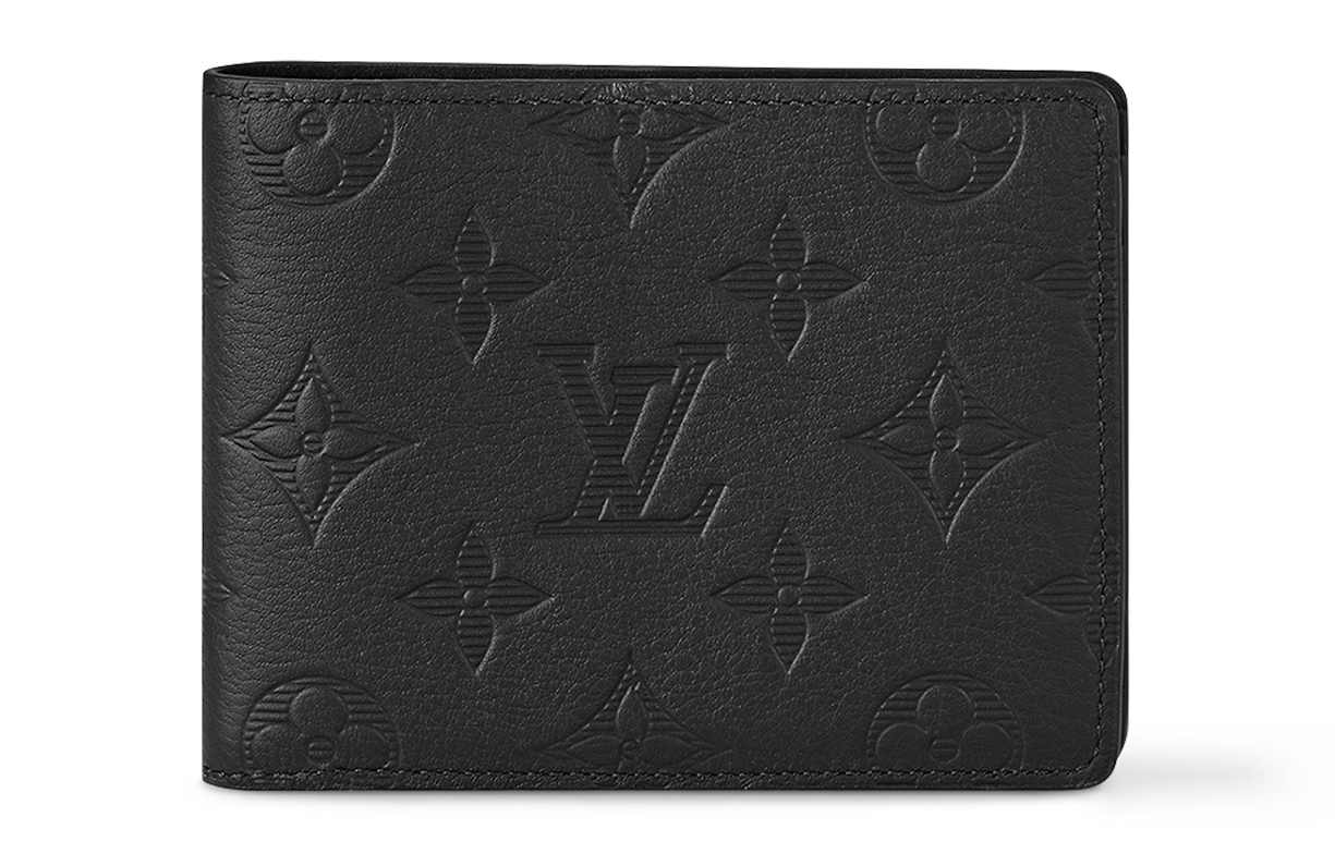 

LOUIS VUITTON Кошелек Multiple Wallet Monogram Shadow Black