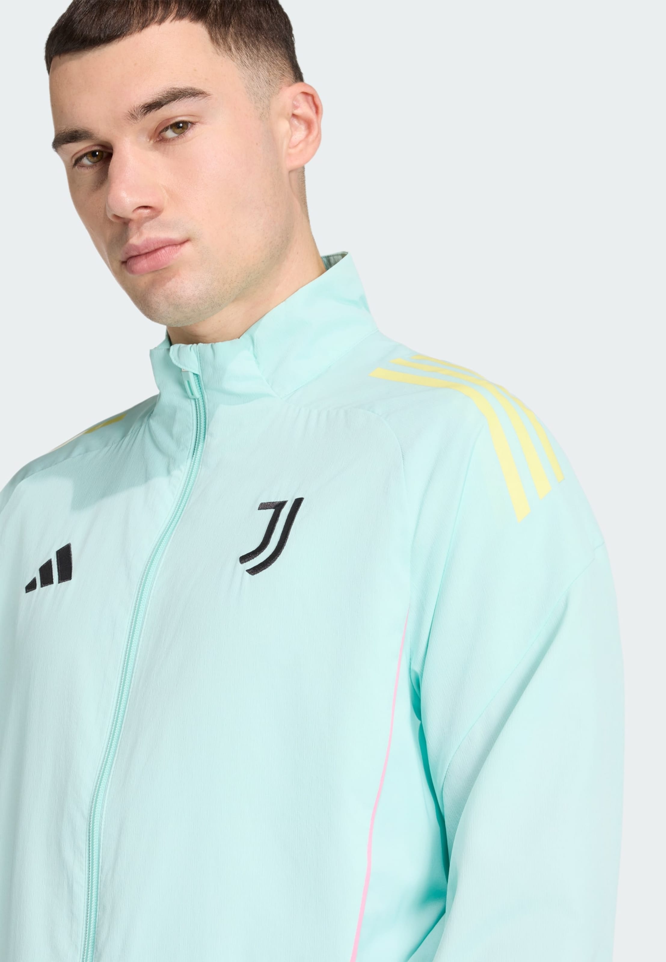 Adidas Performance Тренировочная курка 'Juventus 25/26 Tiro25 Competition' в зеленом цвете — фото 4