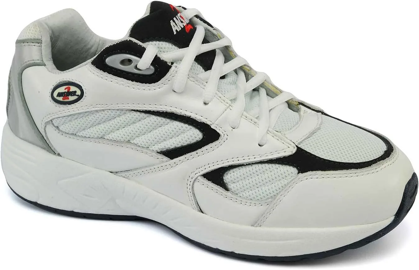 

Answer2 554 Мужские спортивные комфортные кроссовки Белый/Темно-синий Apis Mt. Emey, белый/синий