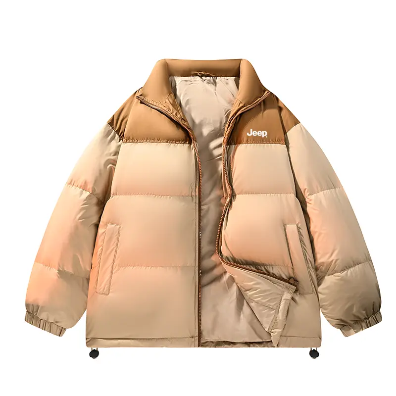 

Пуховик Unisex с воротником стойкой утепленный Jeep, 1068 earth tone