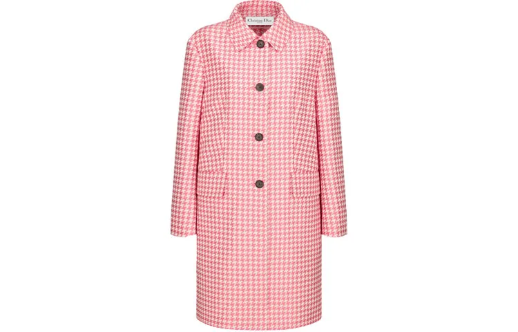 DIOR Куртка женская с лацканами, цвет пион