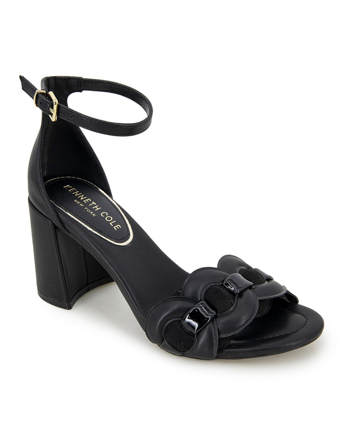 Женские плетеные босоножки Luisa на блочном каблуке Kenneth Cole New York