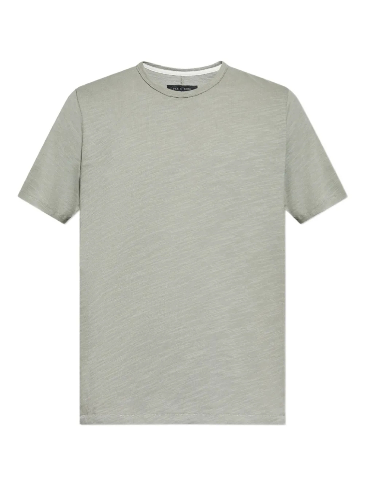 

Футболка из хлопка rag & bone, серый