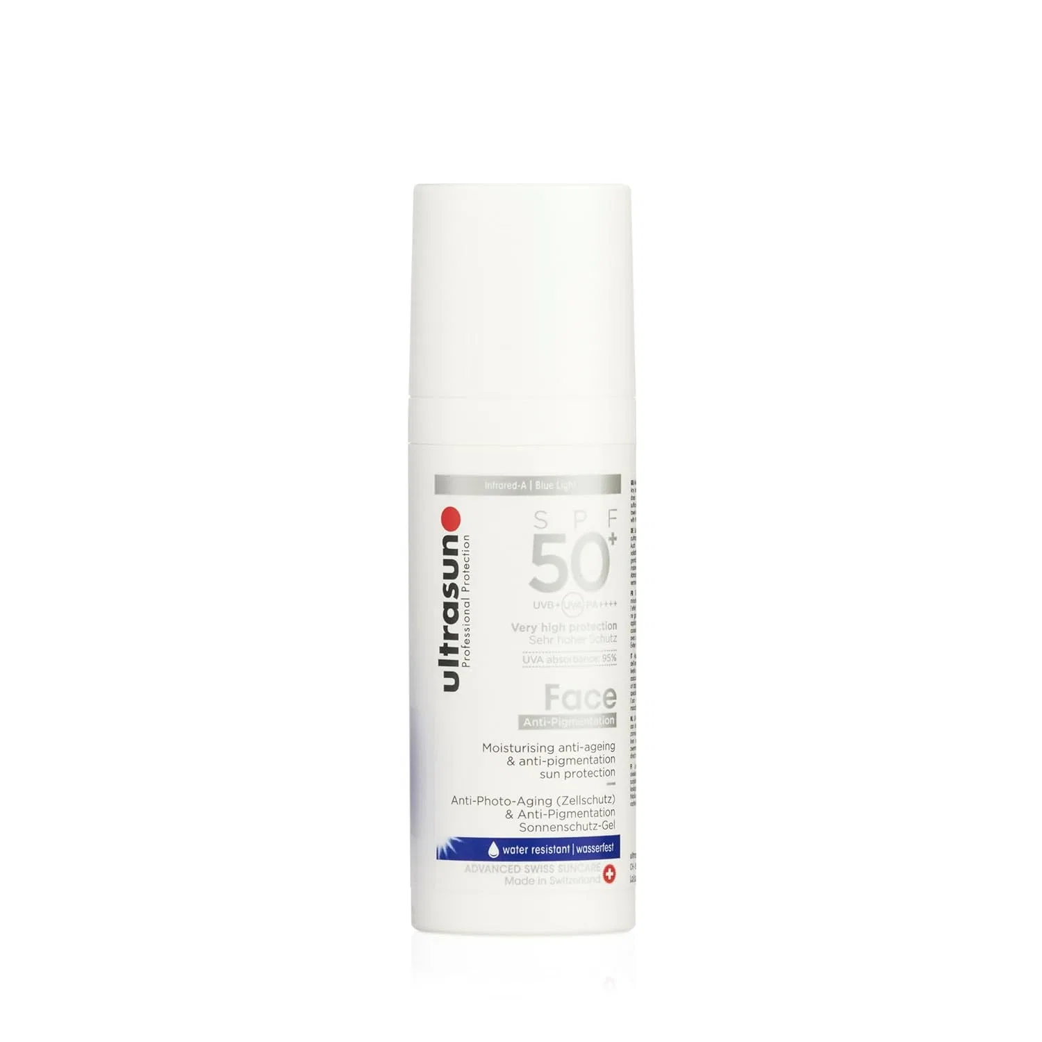 Антивозрастной солнцезащитный гель «Face Anti-Pigment» SPF50+ от Ultrasun, 50 мл Ultrasun — фото 2
