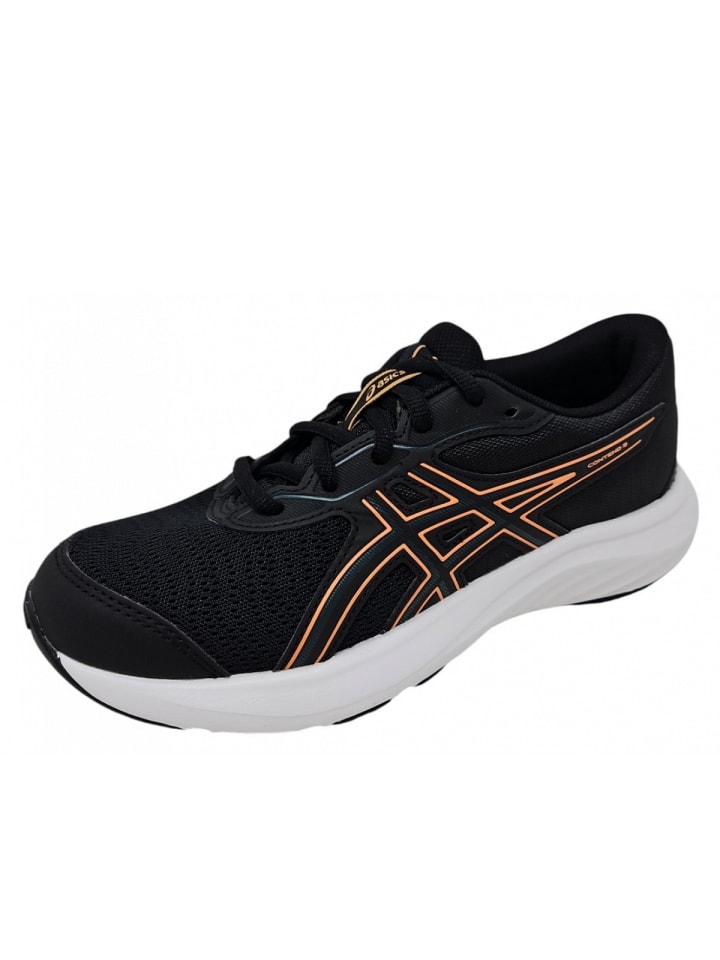 

Кроссовки на шнуровке asics, черный