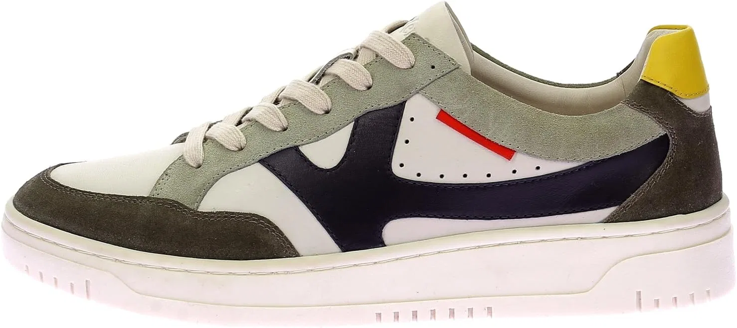 Мужские кроссовки Kickers Kick Ballyat, White Navy — фото 2