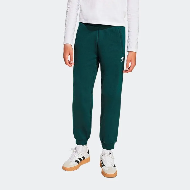 Детские спортивные брюки Adidas Originals, зеленый — фото 3