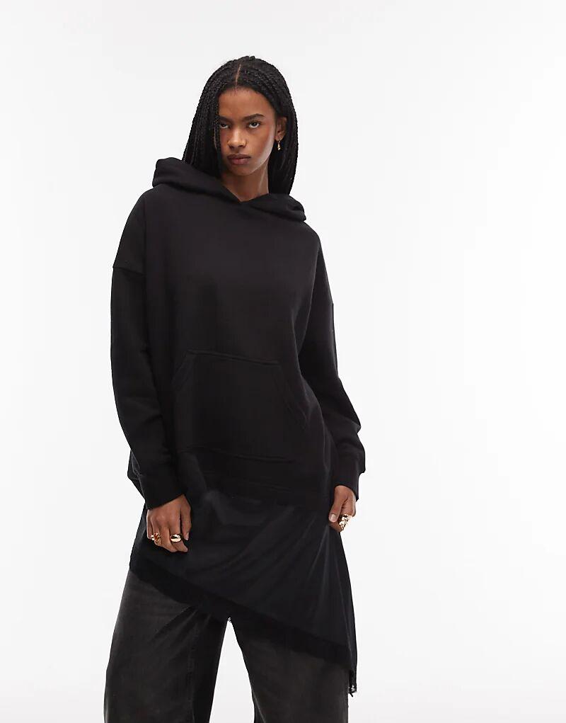 

Толстовка Allsaints Craneo etienne черного цвета