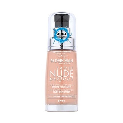

Тональный крем 24 Hours Perfect Nude N.01 Ярмарка Deborah