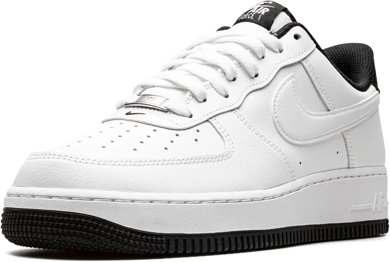 Кроссовки Nike Air Force 1 '07, белый/белый/черный — фото 4