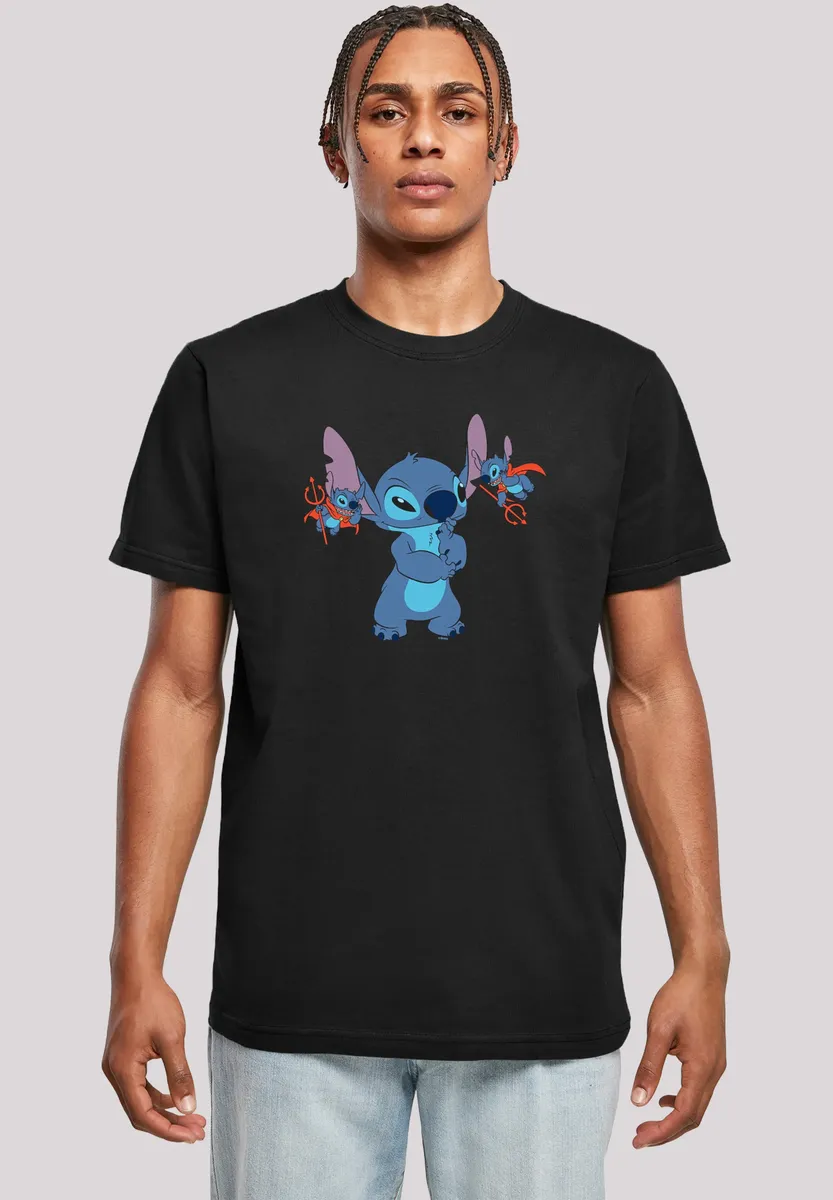

F4NT4STIC Футболка "Disney Lilo & Stitch Little Devils", принт, черный