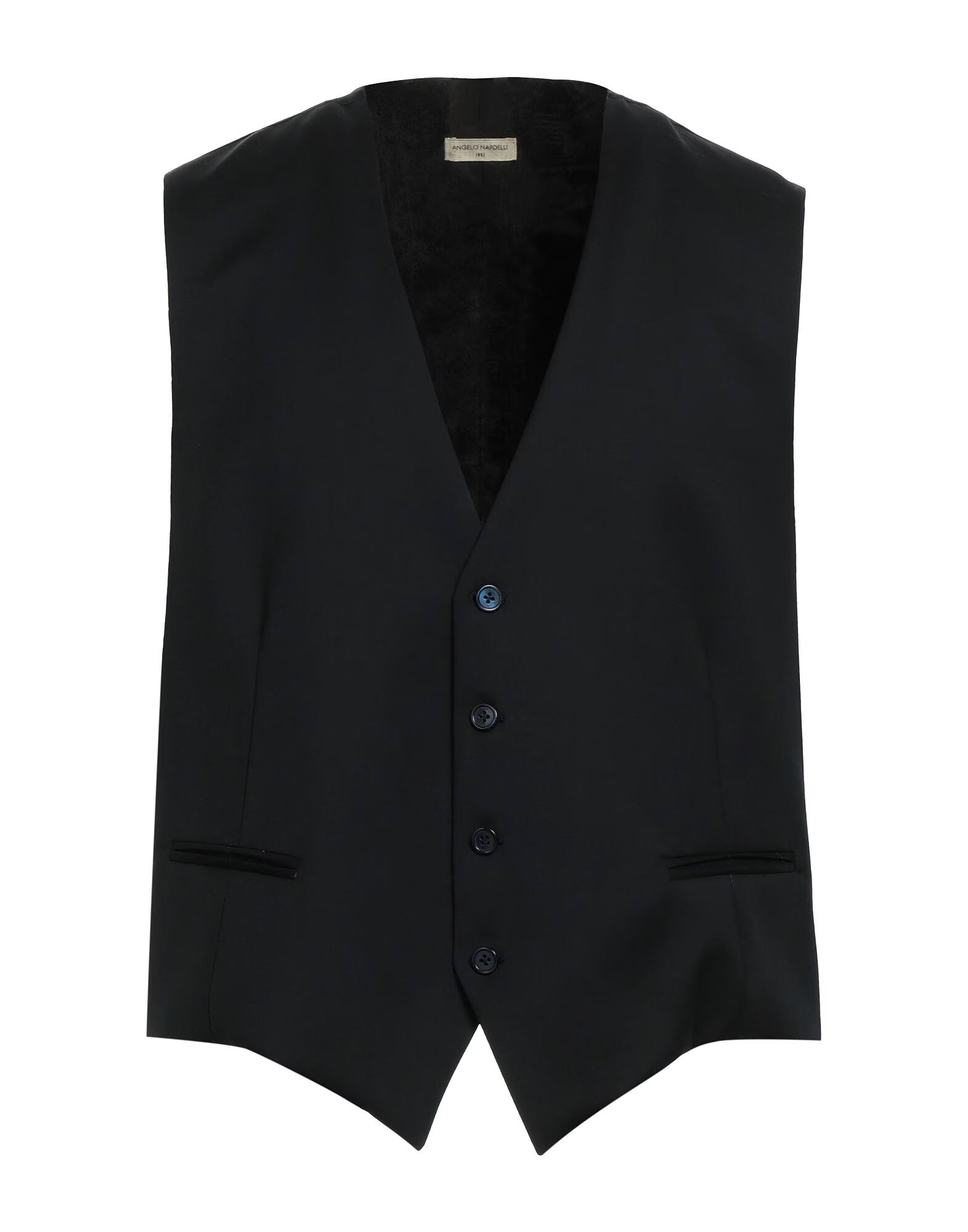 

Жилет, сшитый на заказ Angelo Nardelli, полуночно-синий
