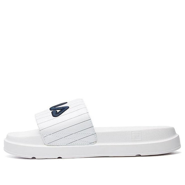 Тапочки thick sole white slippers Fila, белый