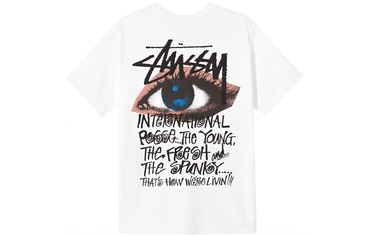 

Футболка унисекс Stussy, зеленый