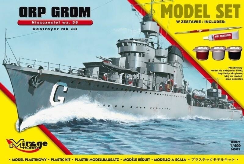 

Мираж, ОРП «Гром» wz.38 [Польский эсминец Второй мировой войны] Mirage