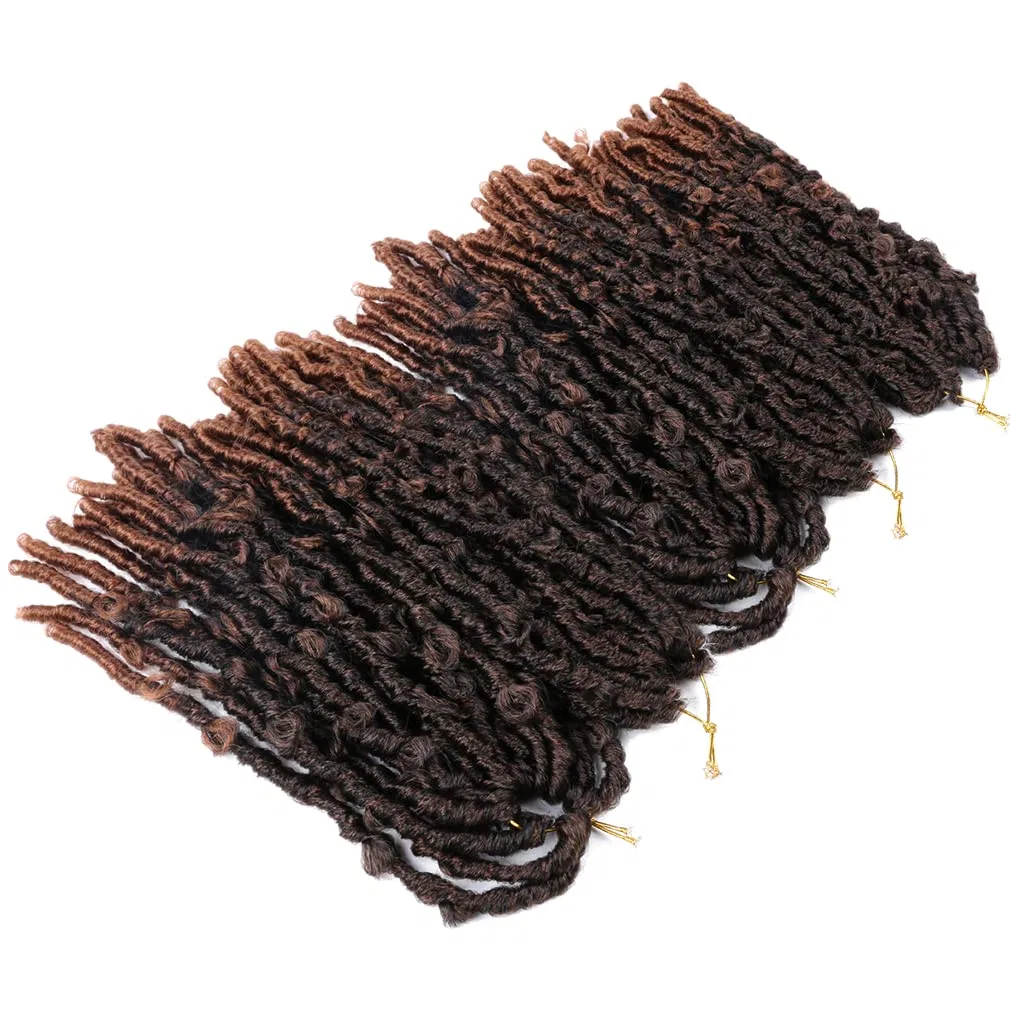 Набор для плетения бабочек-локонов «Butterfly Locs Crochet Hair» 14 дюймов Generic, T30# — фото 4