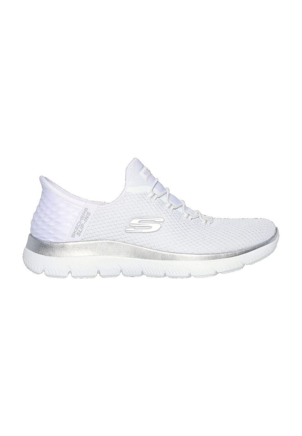 Кроссовки Summits Diamond Dream, металлик, женские SKECHERS, белый