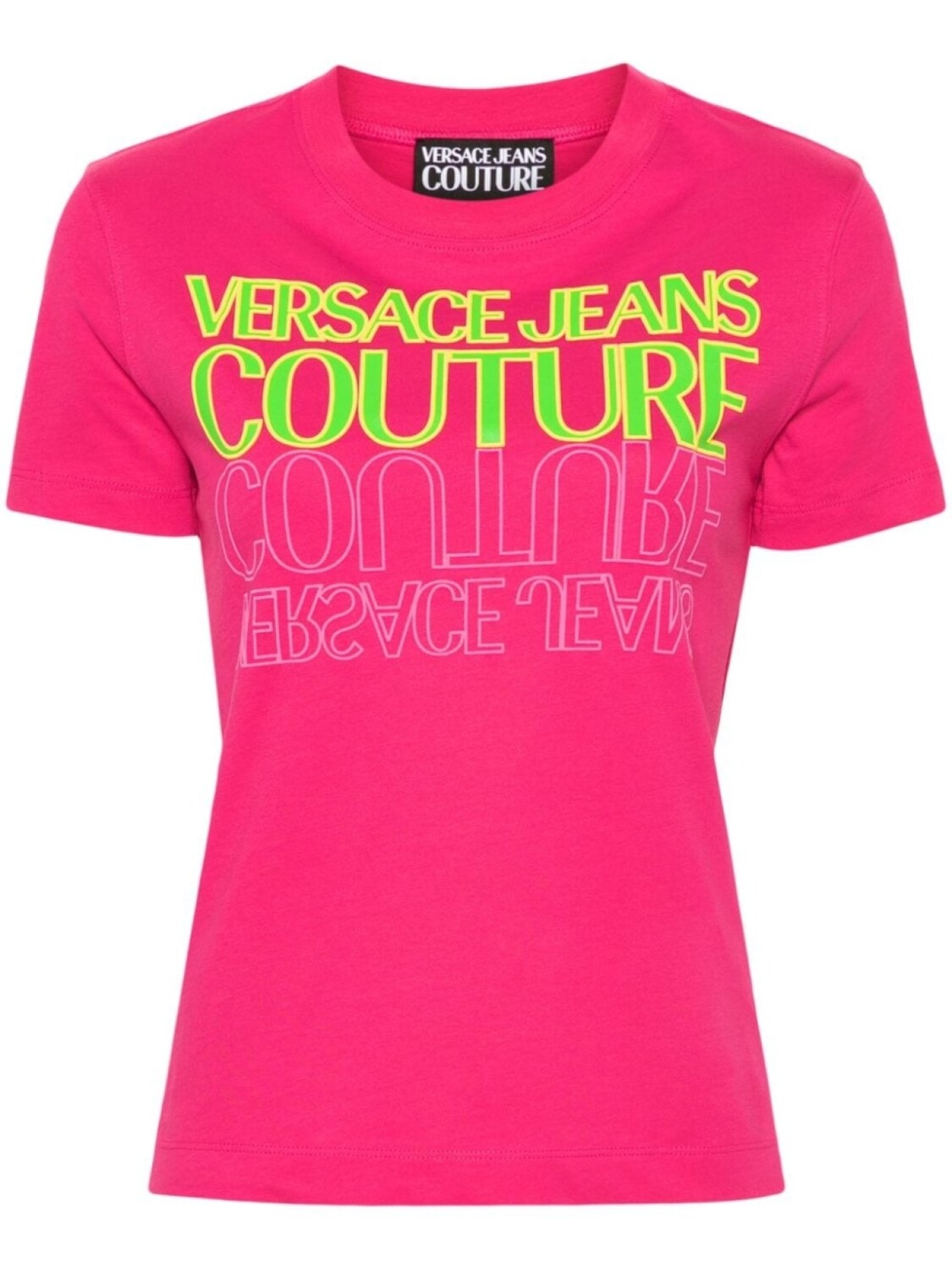 

Versace Jeans Couture футболка с логотипом, розовый