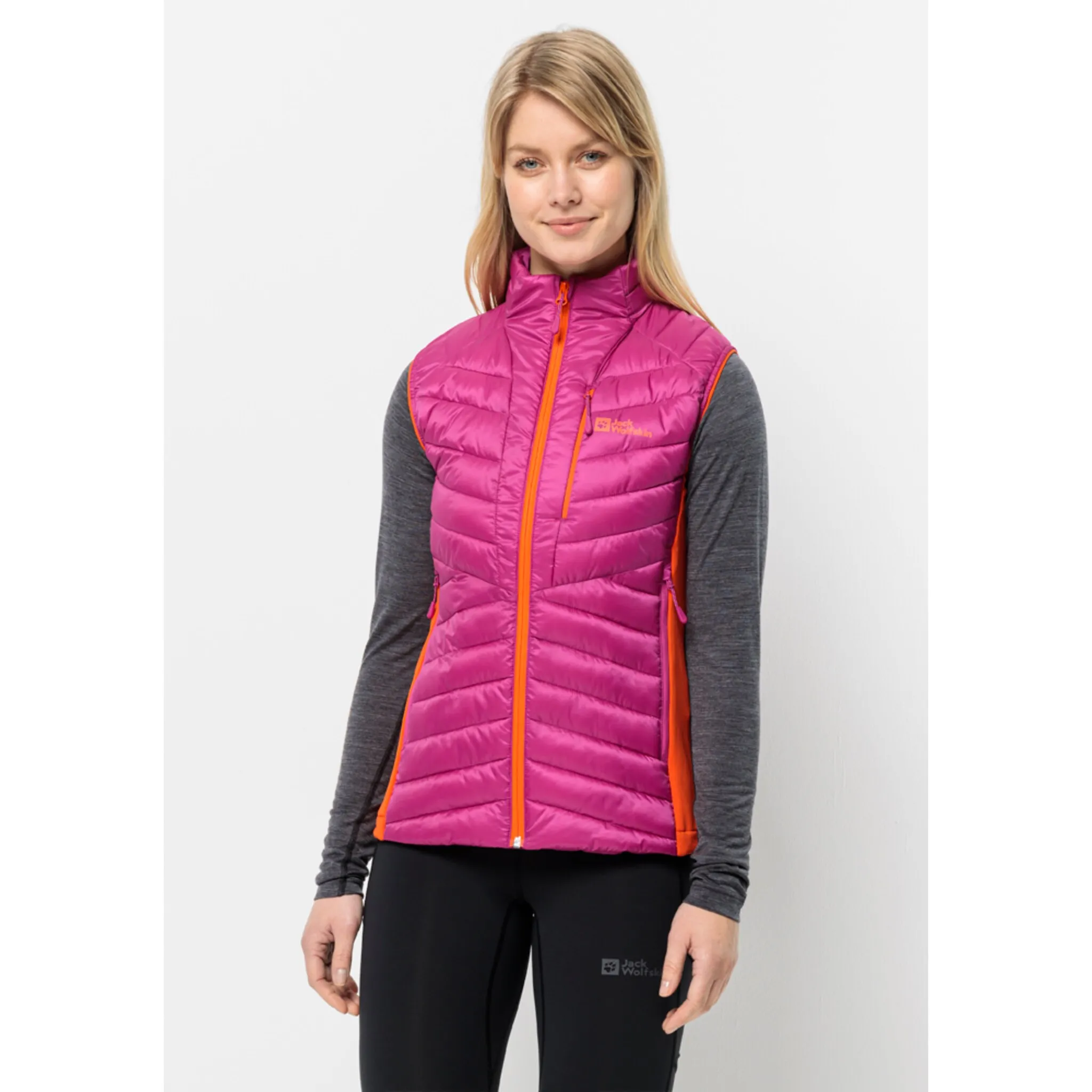 

Функциональный жилет Jack Wolfskin "ROUTEBURN PRO INS VEST W", цвет New-Magenta