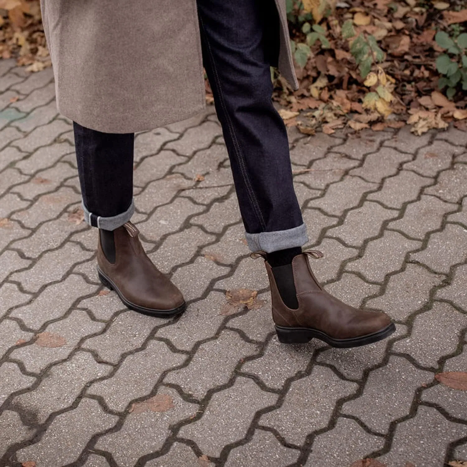 Ботинки челси унисекс Blundstone, Brown — фото 2