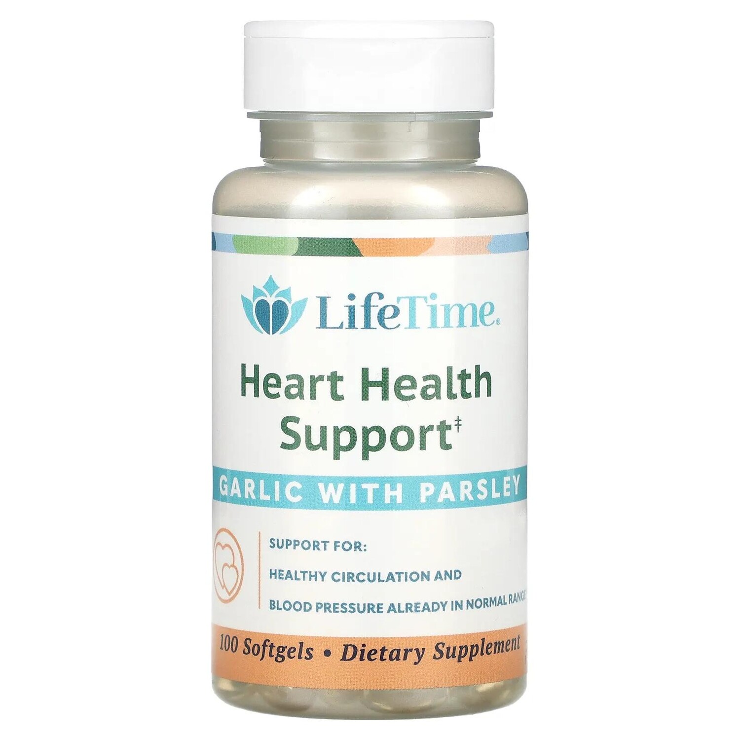 

LifeTime Vitamins Garlic with Parsley 100 Softgels