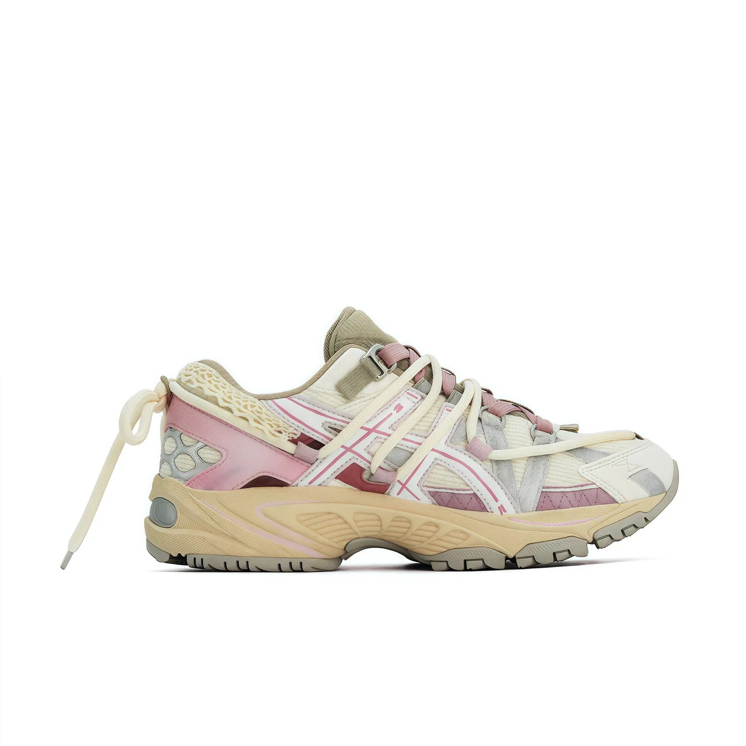 ASICS Gel Kahana TR V2 Love Journal Abrasion Resistant Breathable низкие повседневные кроссовки Unisex Pink — фото 4