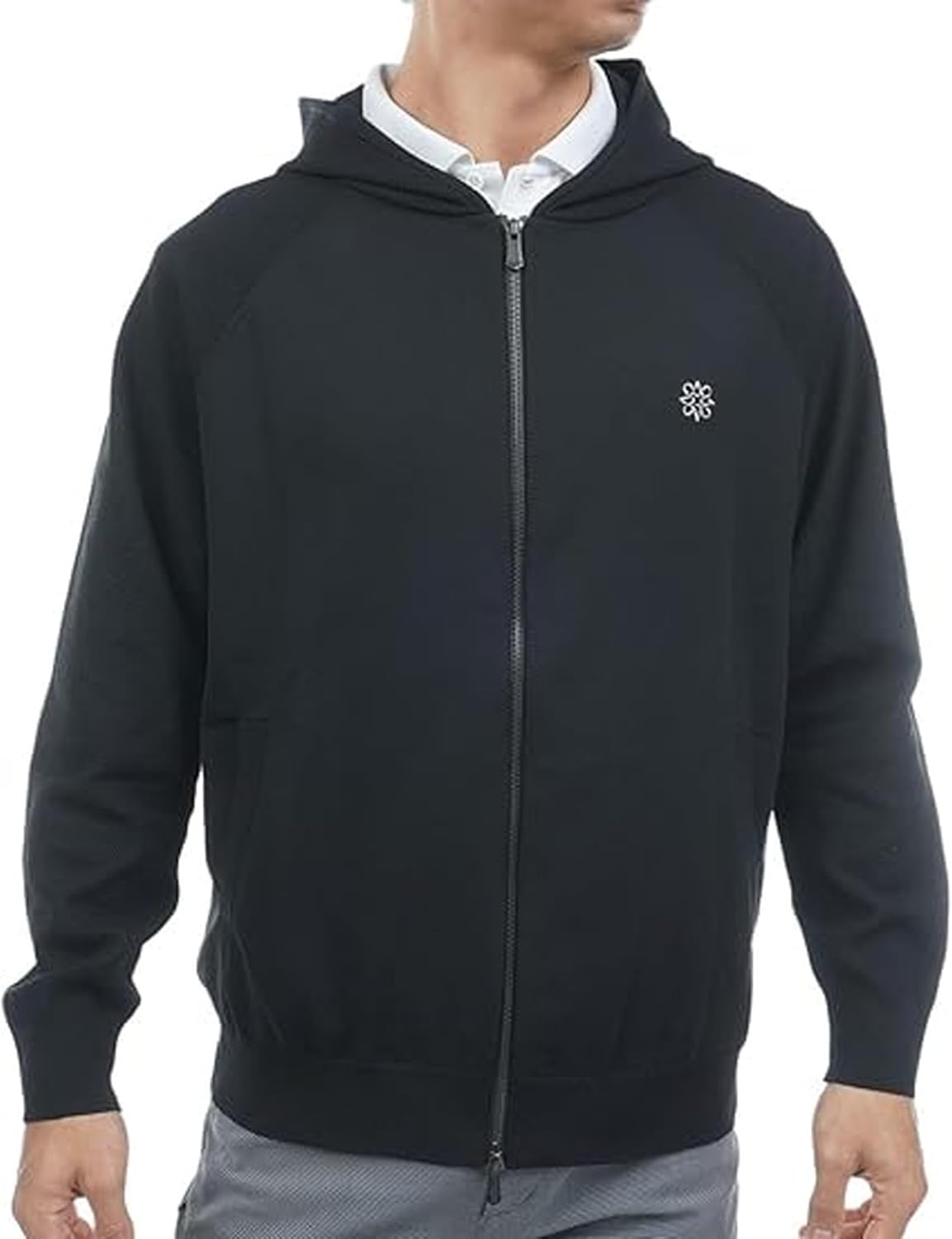 

Мужская вязаная толстовка St. Andrews (джерси 14G x пике) / Гольф / 042-5272051, черный