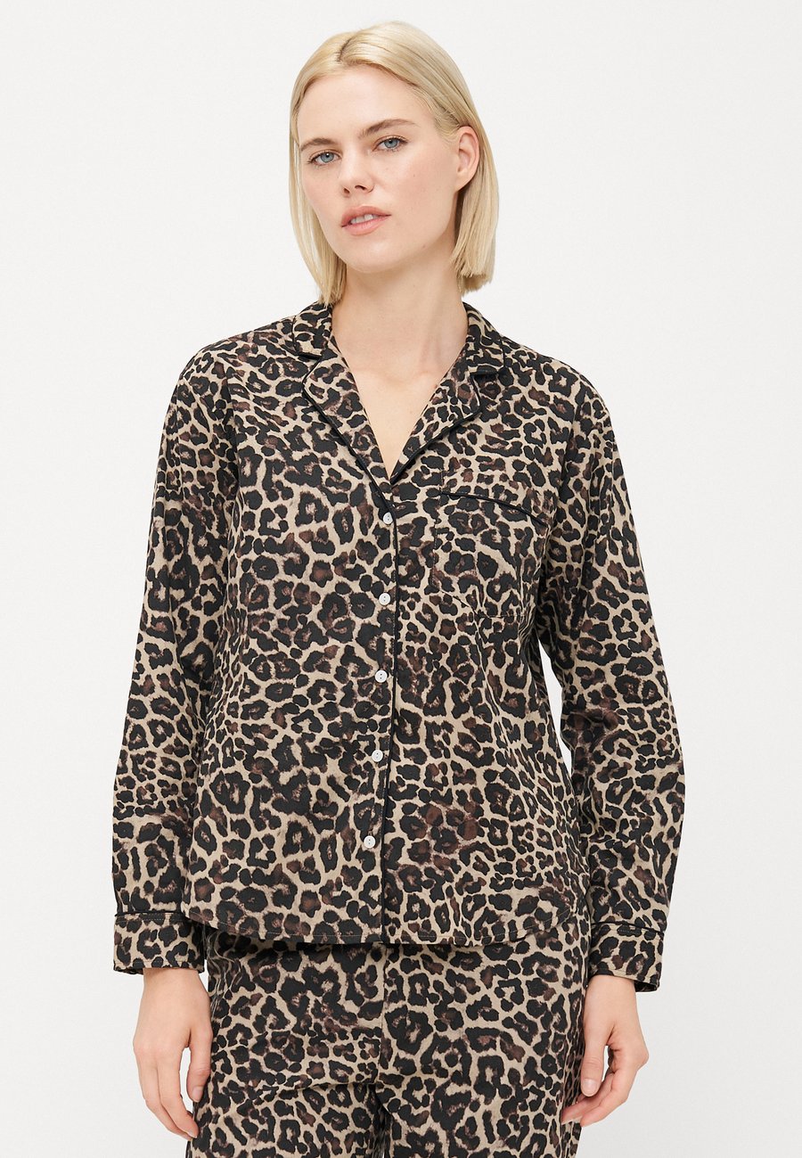 

Пижамный топ GAP Pyjama top, Brown/Black/Brown