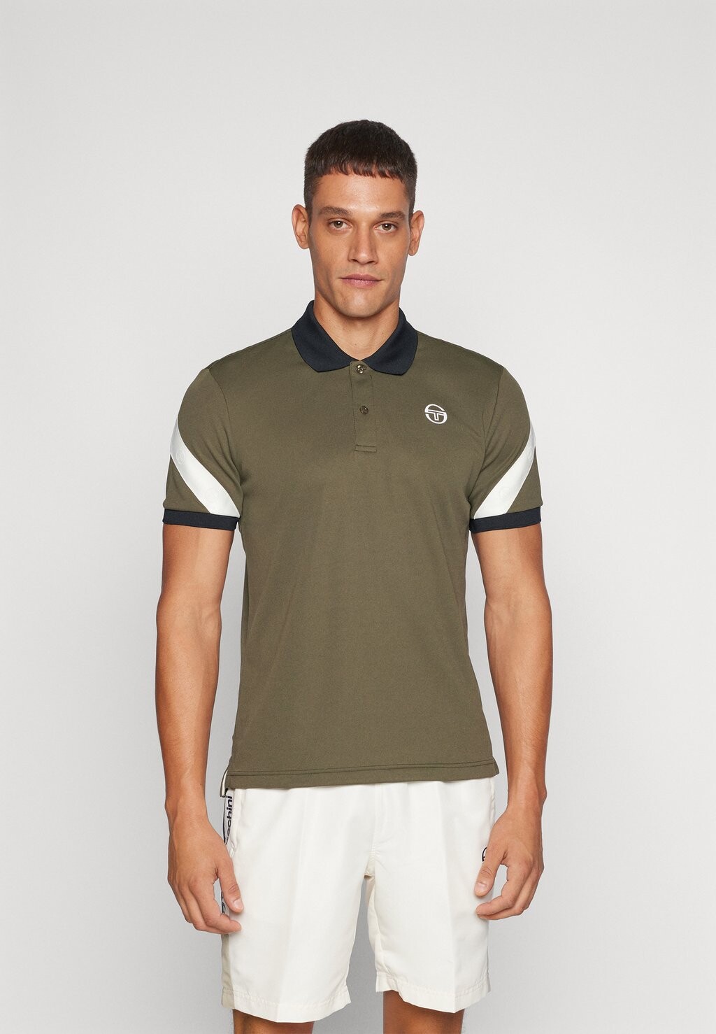 

Рубашка поло DIAGONALLEY Sergio Tacchini, оливковый