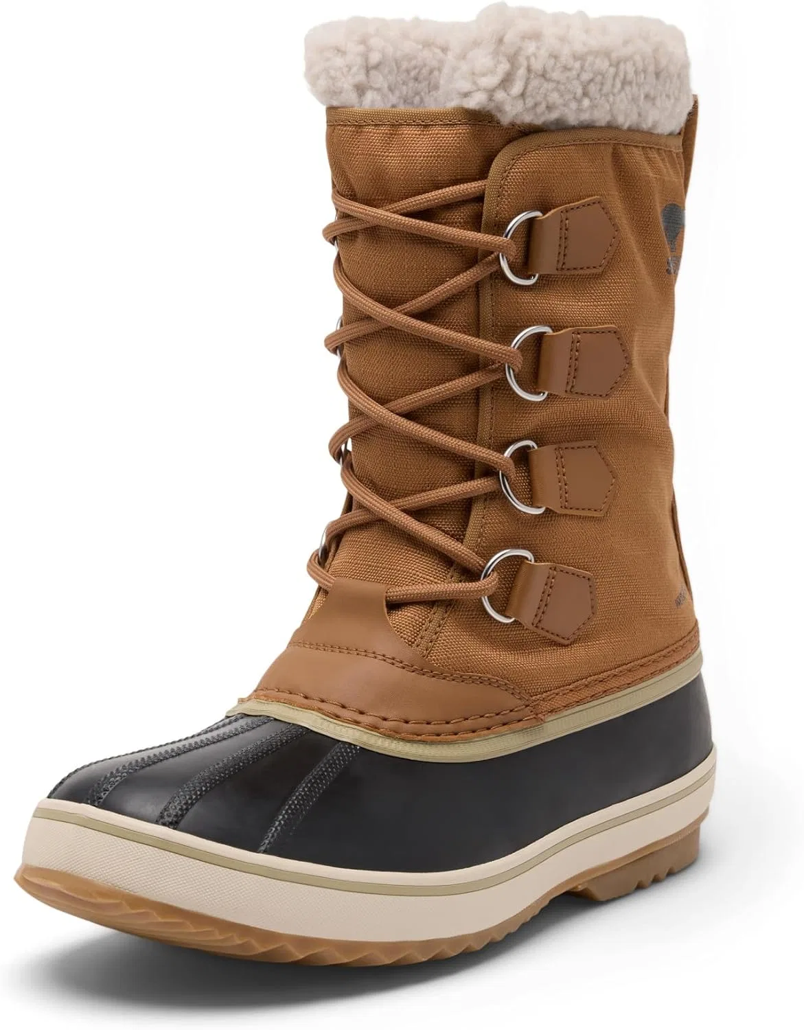 Мужские водонепроницаемые нейлоновые ботинки Sorel 1964 Pac, Camel Brown Black