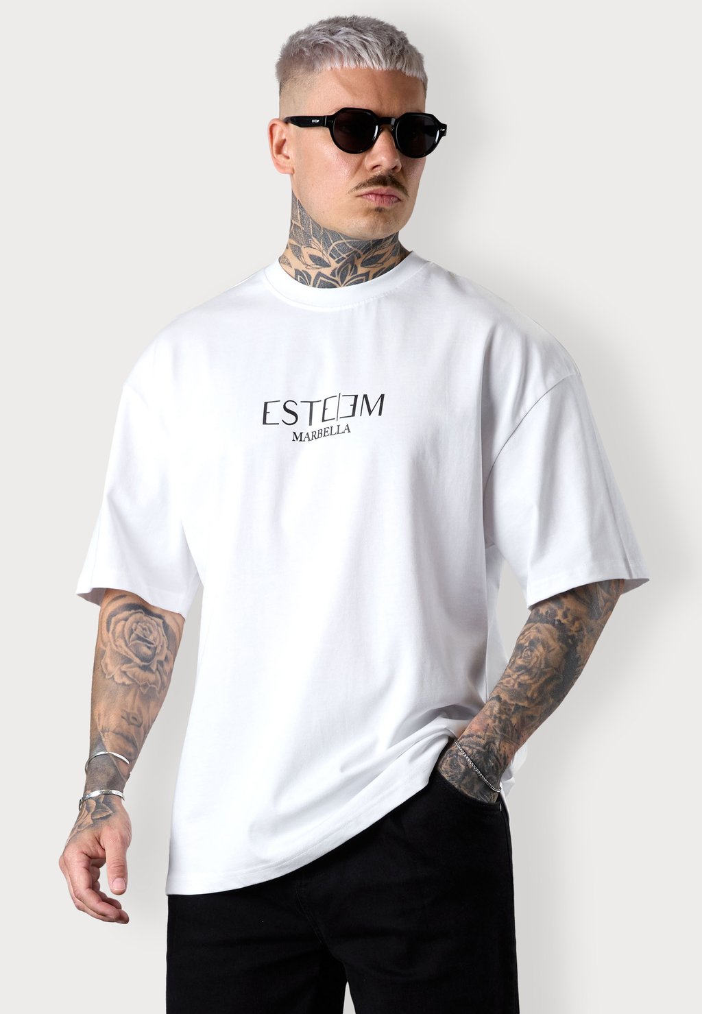 

Футболка с принтом LOGO ESTEEM, белый