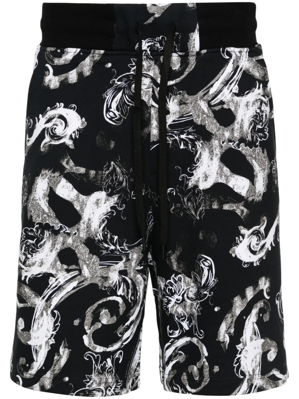 

Шорты Watercolour Couture Versace Jeans Couture, черный