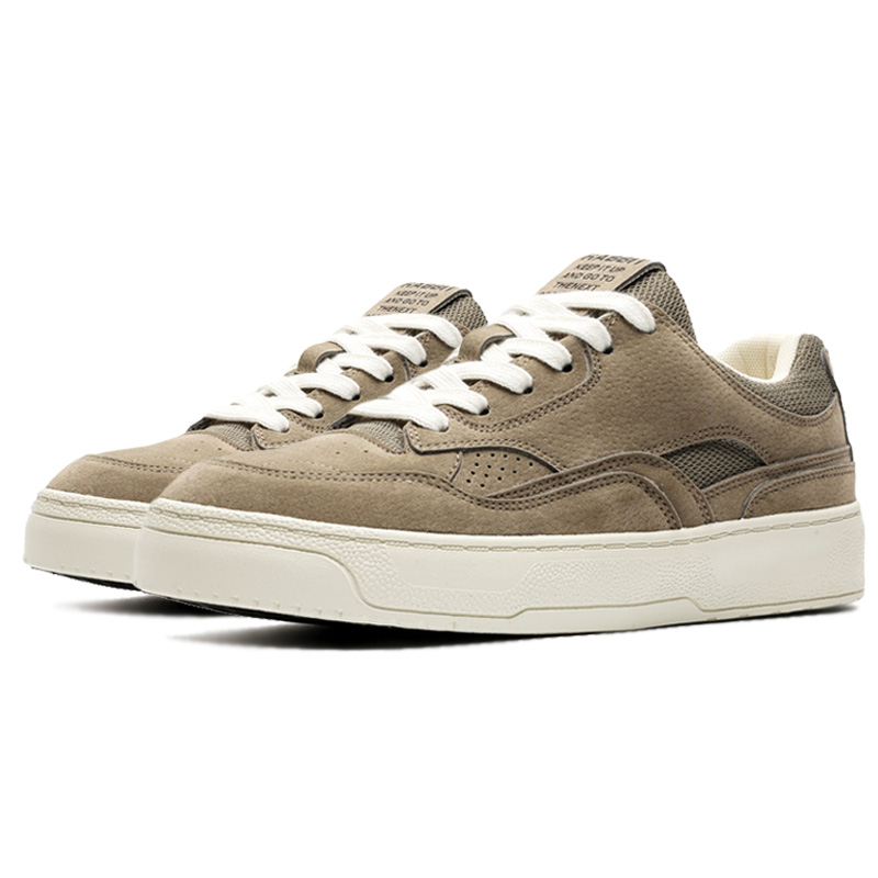 

Medd Мужские скейтерские кеды низкие зеленые бежевые синие коричнево-зеленые, цвет Brown Green