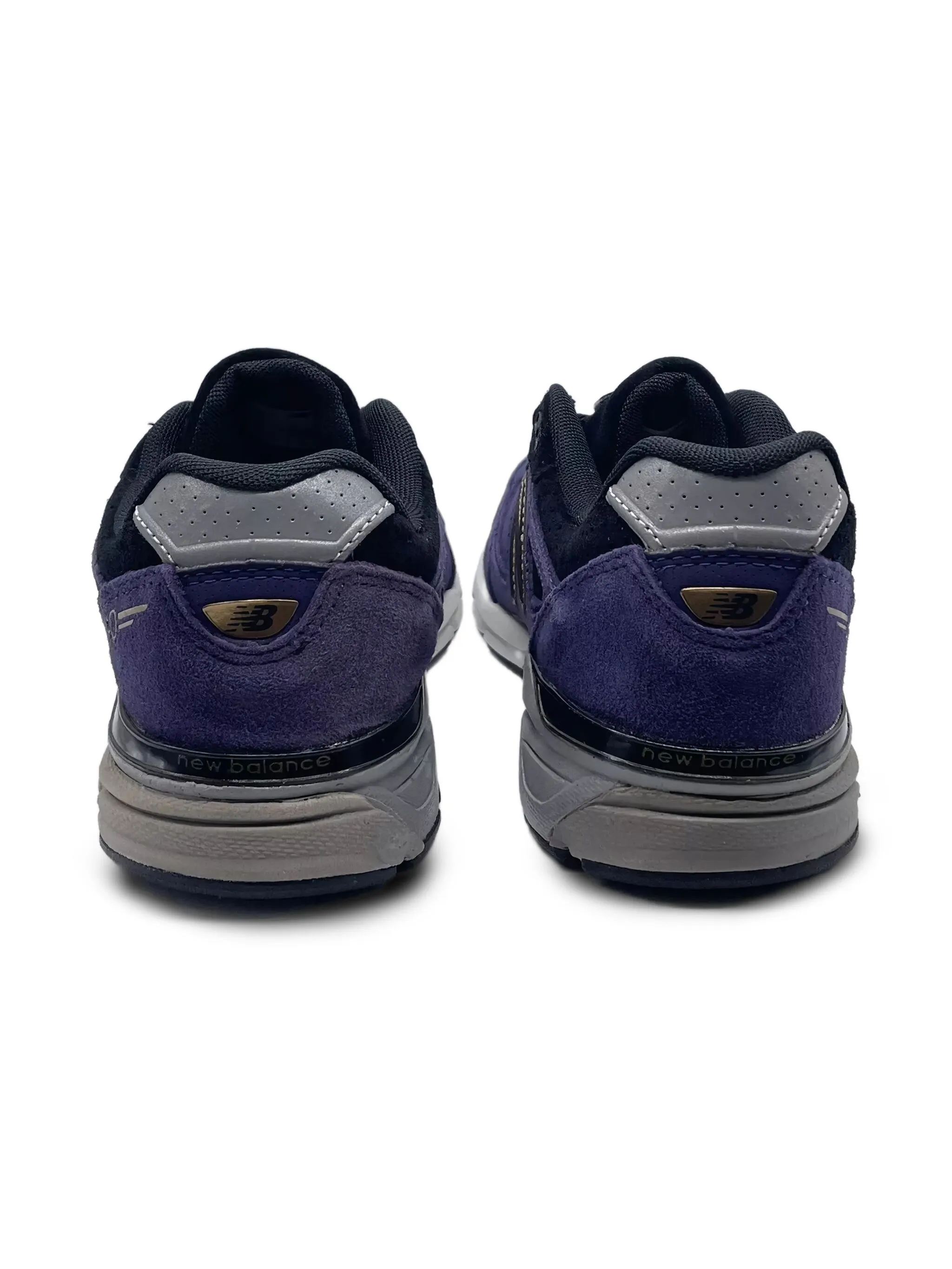 Кроссовки 990v4 Dark New Balance Kids, фиолетовый — фото 3