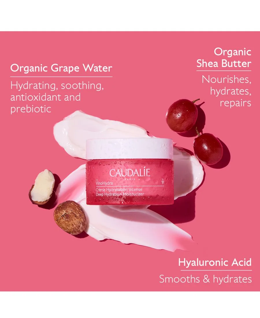 Caudalie Увлажняющий крем VinoHydra Deep Hydration, 45 мл — фото 2