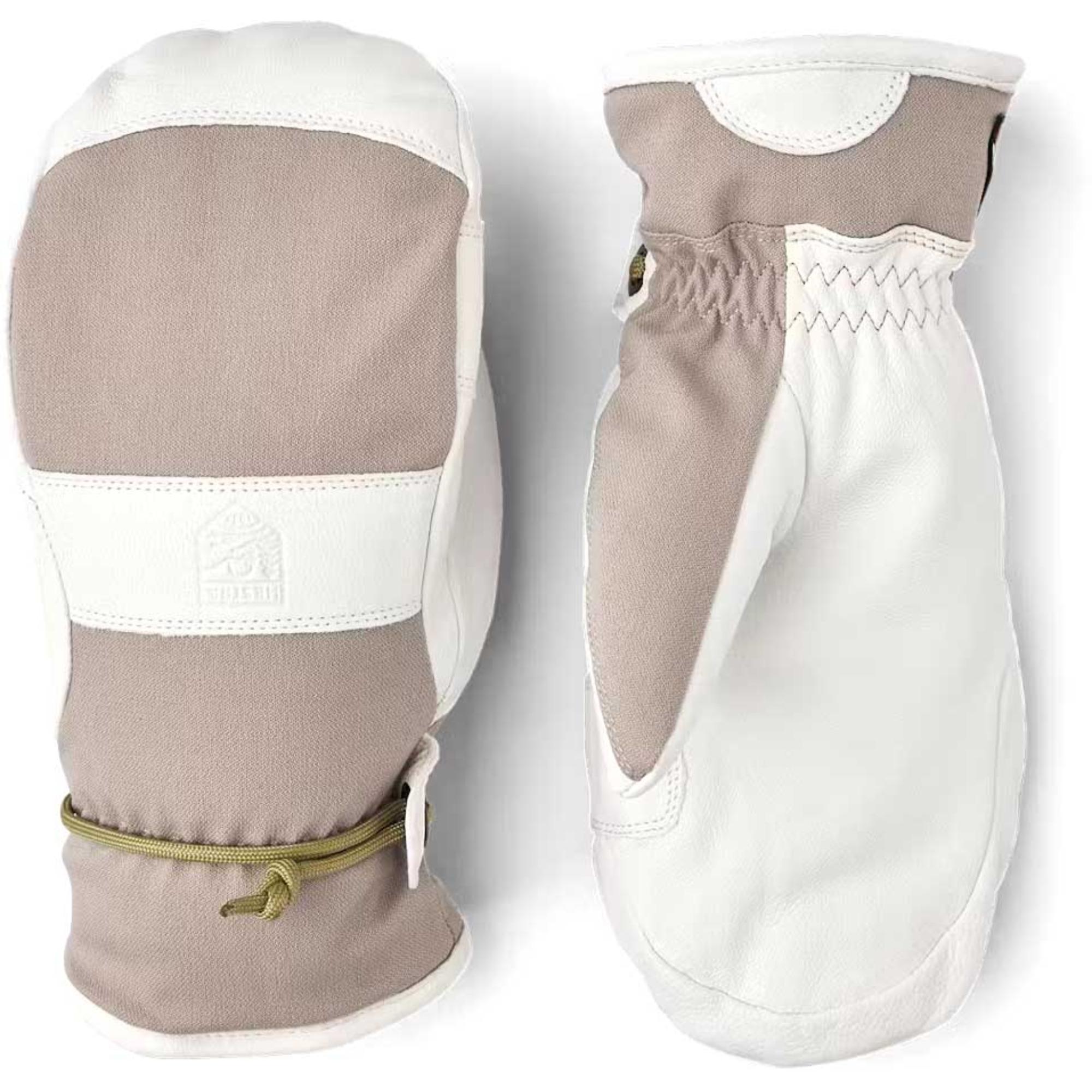 

Женские варежки Voss CZone Hestra, Beige/White