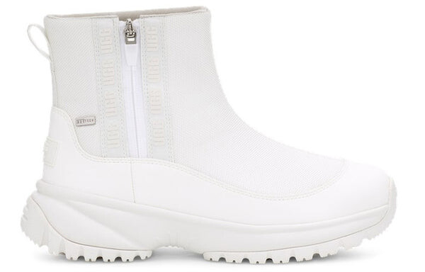 Ботинки зимние UGG Yose с флисовой подкладкой, белый — фото 2