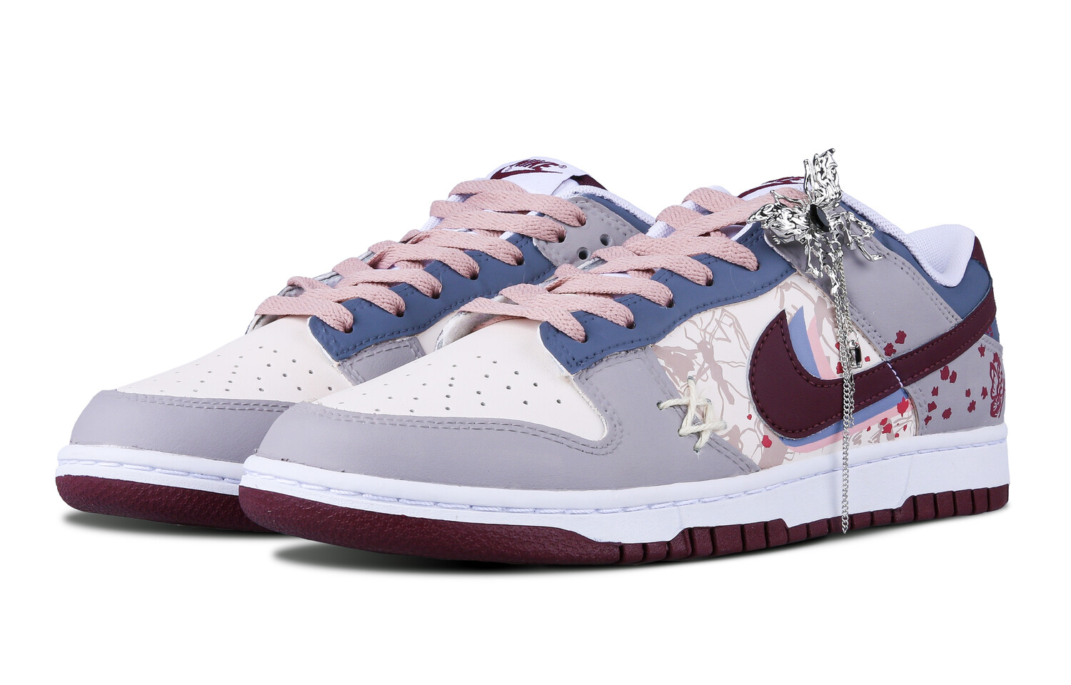 

Кроссовки Nike Dunk Skateboard Shoes Men Low-Top Blue, Синий, Кроссовки Nike Dunk Skateboard Shoes Men Low-Top Blue