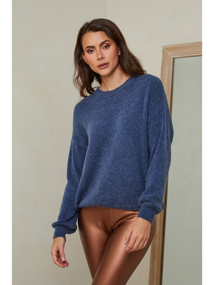 

Пуловер Joséfine Pullover Letavertes, темно-синий