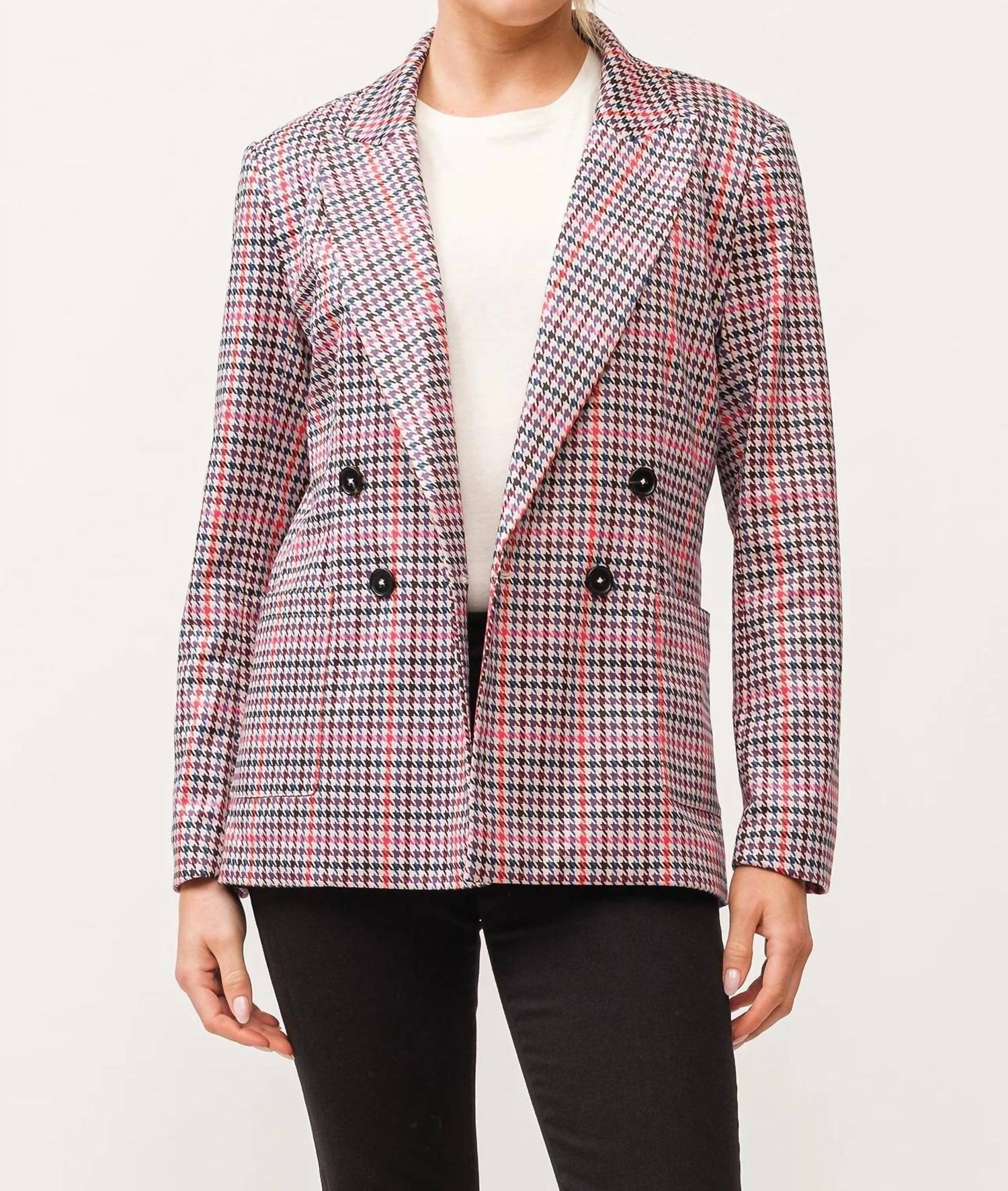 

Блейзер Elfi в ломаную клетку DEAR JOHN DENIM, цвет houndstooth