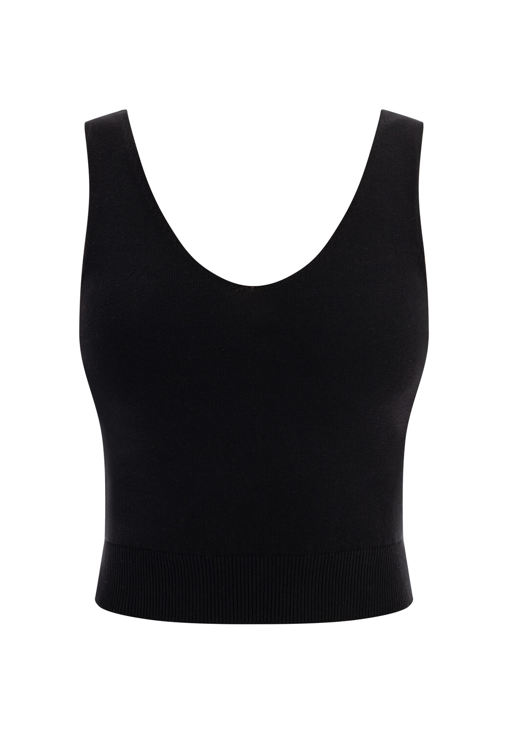 

Спортивная футболка faina Strick Tank Top, черный