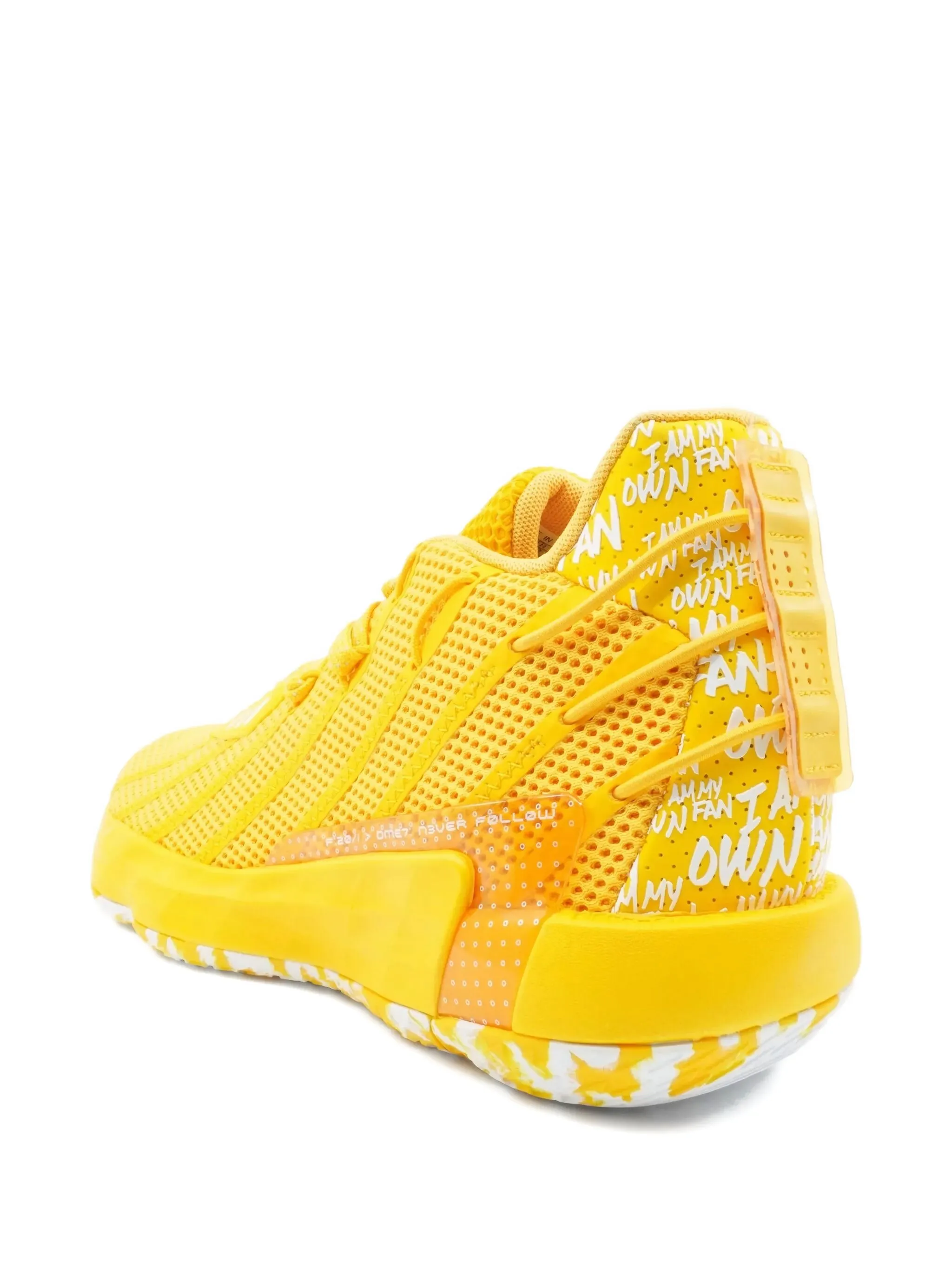 Кроссовки Dame 7 Team Adidas, желтый — фото 2